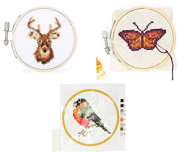Hummingbird Cross Stitch Kit Cross Stitch for Beginners Bird Cross Stitch  Kit Easy Cross Stitch Pattern Beginners Cross Stitch Kit 