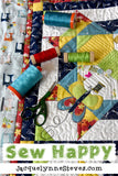 Sew Happy Quilt Pattern - Digital