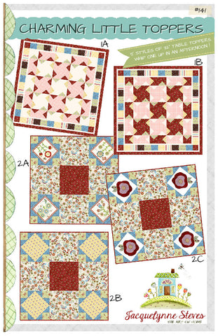 Charming Little Toppers Quilt Pattern - Digital