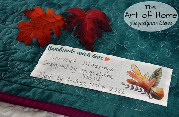 HANDMADE QUILT LABELS