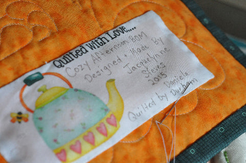 Cozy Afternoon Quilt Labels