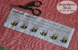 Save the Bees Quilt Labels