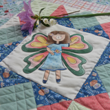 The Secret Fairy Garden Quilt Pattern - Digital