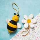 Bee & Flower Felt Ornament Kit - The Art of Home - Jacquelynne Steves