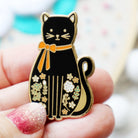 Black Cat Needle Minder - Jacquelynne Steves