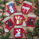 Christmas Critters Ornaments Kit - Jacquelynne Steves