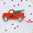 Christmas Truck Magnetic Needle Minder - Jacquelynne Steves