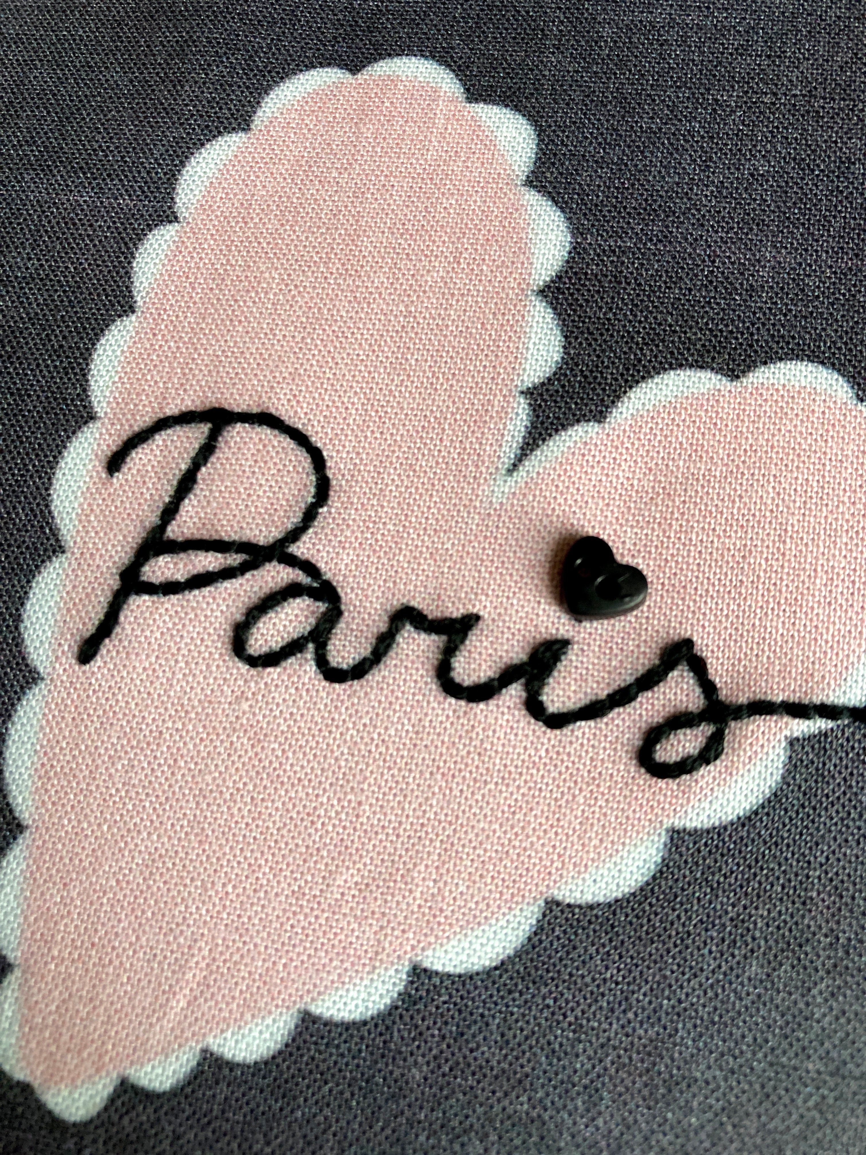 I Love Paris Embroidery Kit - Jacquelynne Steves