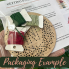 Wooden Ornament Embroidery Kits - Jacquelynne Steves