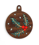 Wooden Stitched Ornament Kits - Jacquelynne Steves