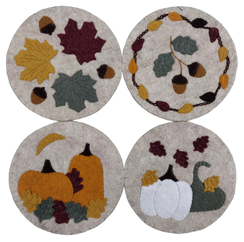 Autumn Coasters & Ornaments Kit