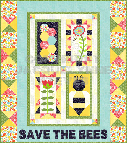 Save the Bees Finishing Instructions - Digital
