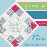 My Hometown Block of the Month Quilt Pattern - Digital