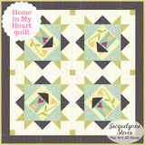 Home in My Heart Little Quilt Pattern- Digital