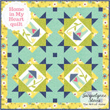 Home in My Heart Little Quilt Pattern- Digital