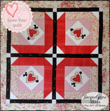 Love You! Little Quilt Pattern- Digital