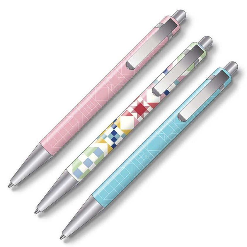 Quilt Lovers Mechanical Pencils, Set of 3 - Jacquelynne Steves