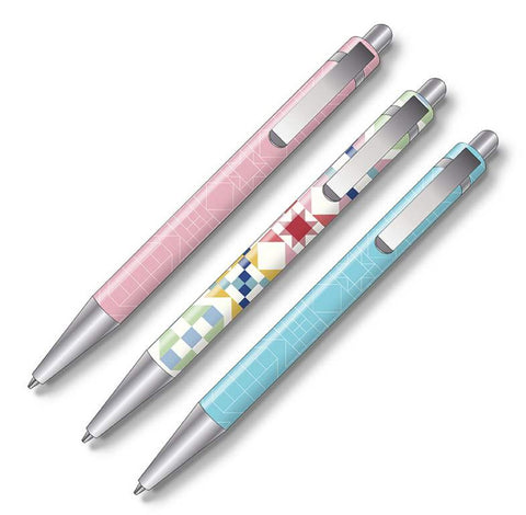 Quilt Lovers Mechanical Pencils, Set of 3