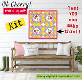 Oh, Cherry!  Little Quilt Kit