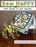 Sew Happy Block of the Month Fabric Kit