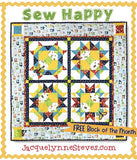 Sew Happy Block of the Month Fabric Kit