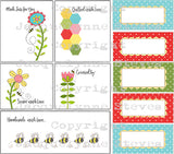 Save the Bees Quilt Labels