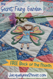 Secret Fairy Garden Fabric Kit with Pre-Printed Panels