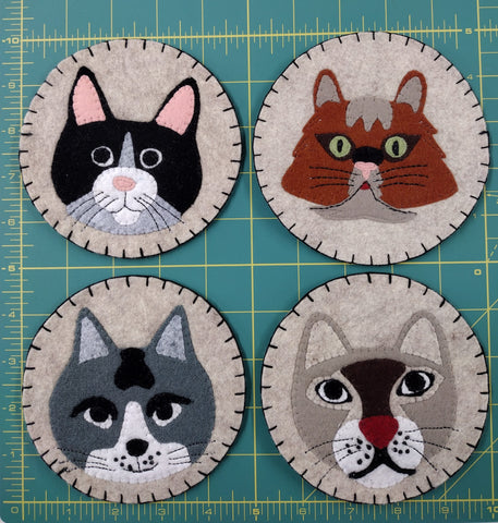 Cat Coasters & Ornaments Kit