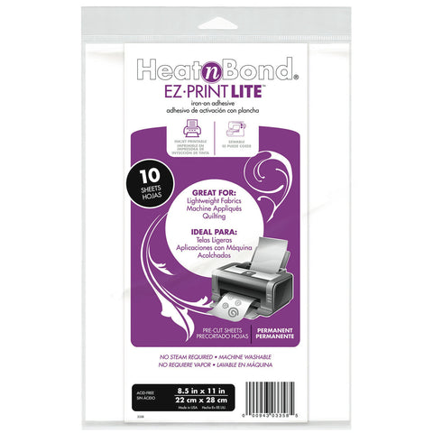 Heat n Bond EZ Print Lite Fusible Web